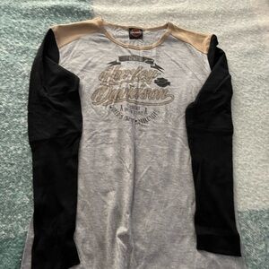 Harley-Davidson Two-Tone Long Sleeve Tee